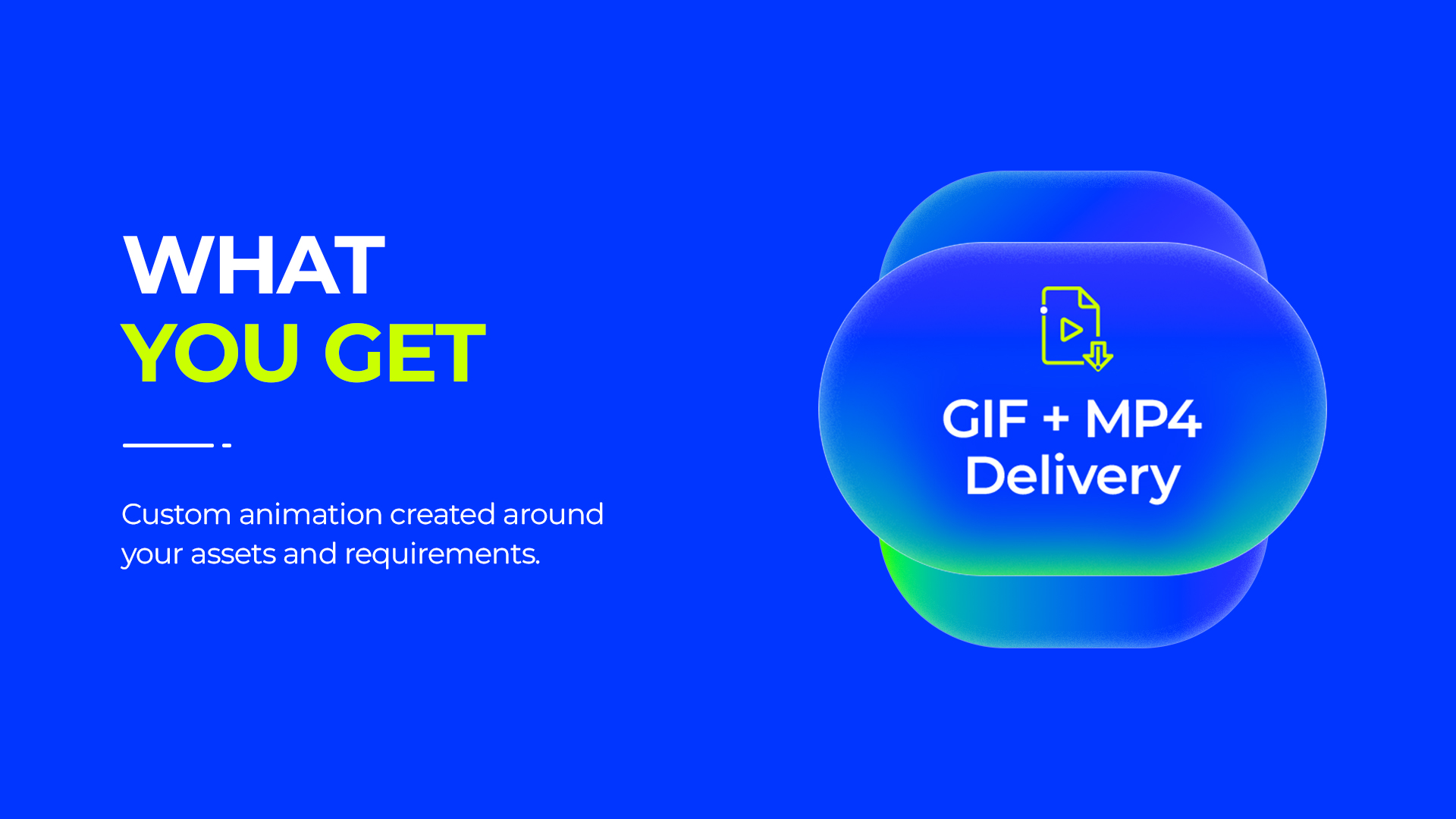 GIF and MP4 Delivery